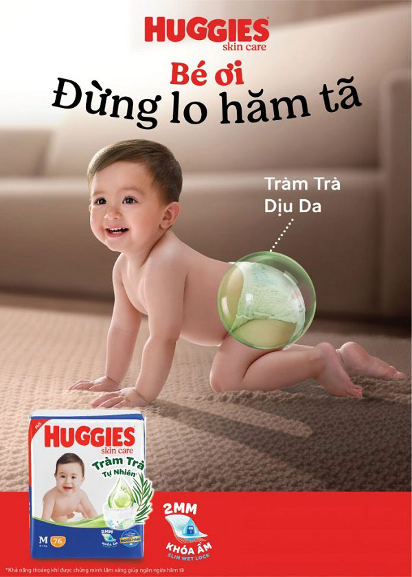 Tã quần Huggies size XL 60 miếng cho trẻ 12-17kg