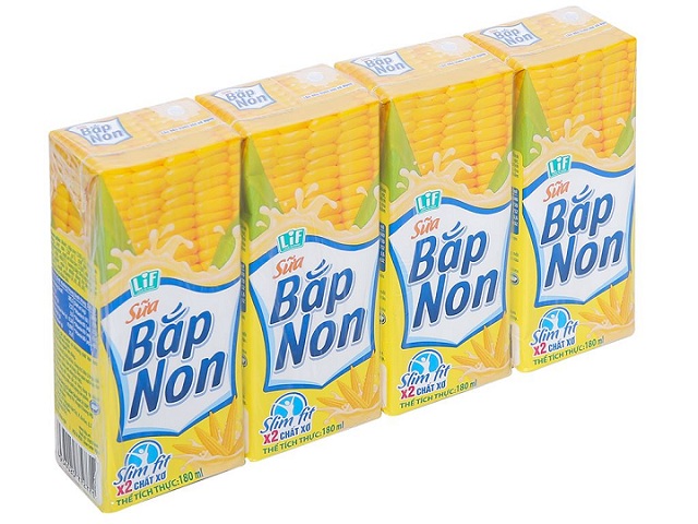 sữa bắp non lif hộp 180ml