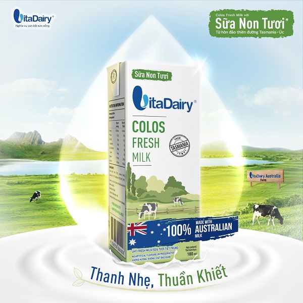 Sữa tươi moozi úc ít đường hộp 180ml