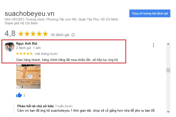 giới thiệu sữa cho bé yêu