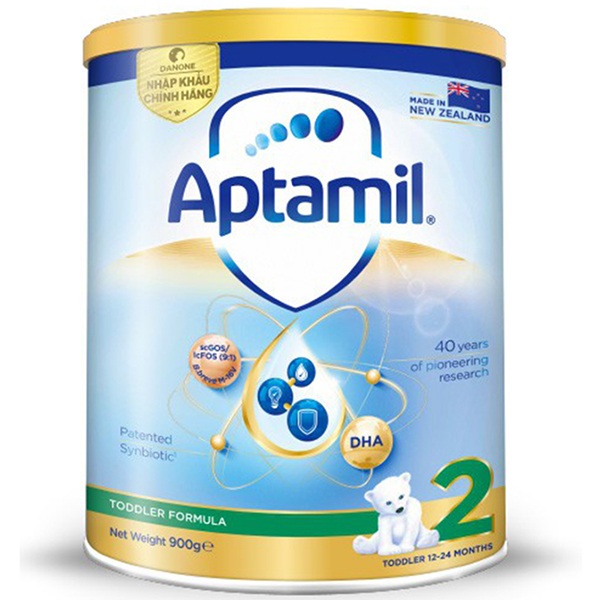 Sữa Aptamil số 2 lon 900g new zealand cho trẻ 1-2 tuỗi