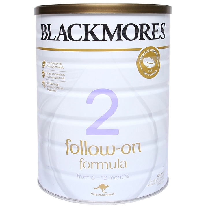 Sữa Blackmores Úc số 2 lon 900g cho trẻ 6-12 tháng