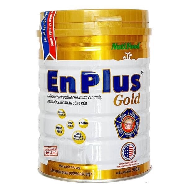 Sữa Enplus Gold lon 900g dinh dưỡng cho người lớn