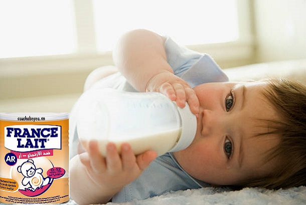 Sữa France Lait AR lon 400g cho trẻ bị trào ngược, nôn trớ
