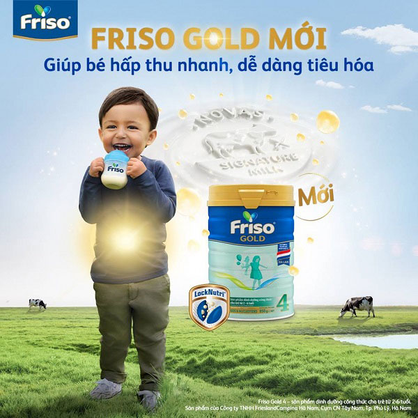 Sữa Frisolac Gold số 2 lon 850g cho trẻ 6-12 tháng