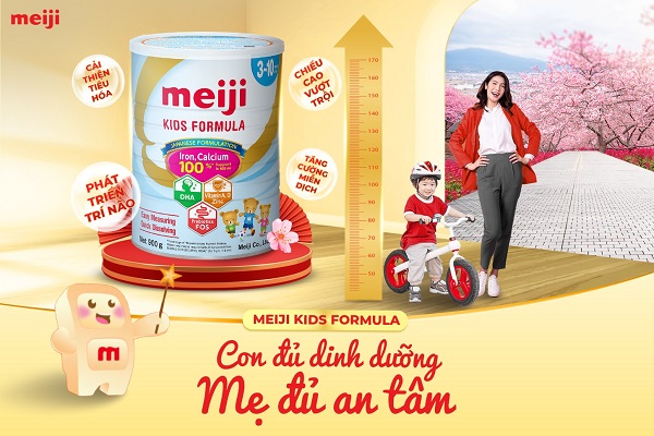 Sữa Meiji Kids Formula 900g cho trẻ 3-10 tuổi nhập khẩu