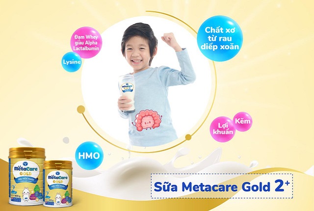 Sữa MetaCare Gold 1+ lon 900g cho trẻ 1-2 tuổi 