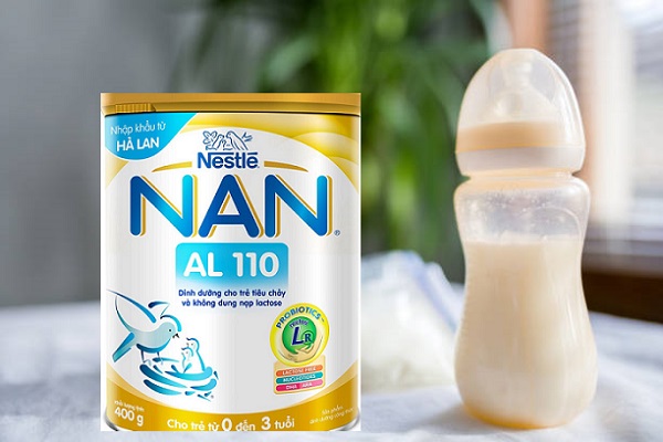 Sữa Nan AL 110 hộp 400g cho trẻ bị tiêu chảy 