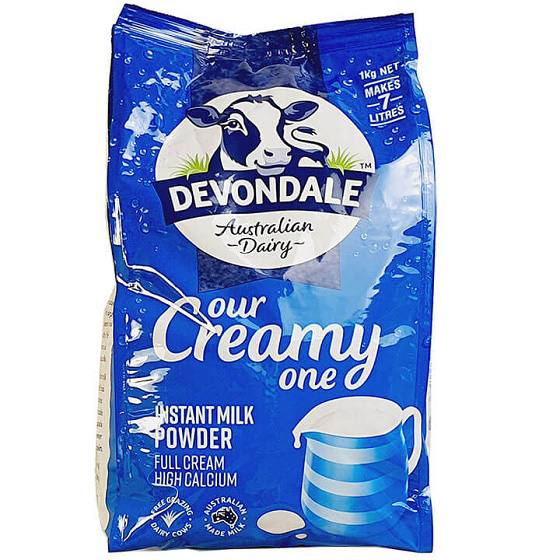 Sữa Devondale nguyên kem dạng bột 1kg