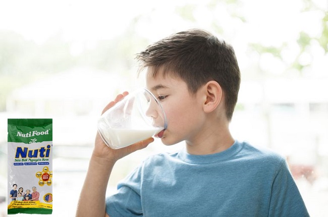 Sữa bột dinh dưỡng Nuti nguyên kem bịch 400g