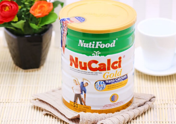  Sữa Nucalci Gold từ 51 tuổi lon 800g