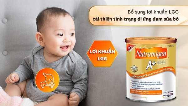 Sữa Nutramigen A+ 400g cho trẻ dị ứng đạm cho trẻ 0-12 tháng