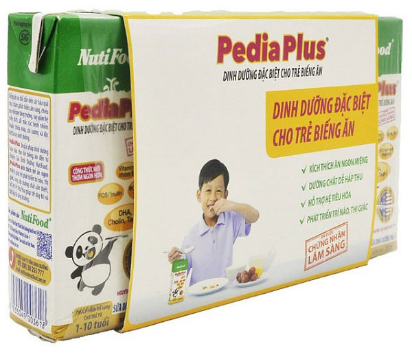 Sữa Nuti Pedia Plus cho trẻ biếng ăn từ 1-10 tuổi, hộp 180ml. 