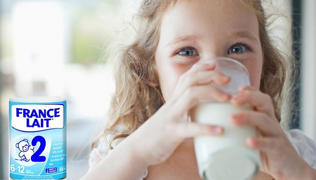 Sữa Pháp France Lait số 2 lon 900g cho trẻ 6-12 tháng