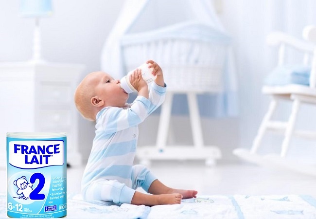 Sữa Pháp France Lait số 2 lon 900g cho trẻ 6-12 tháng