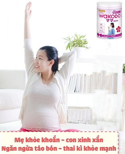 Sữa Wakodo Mom hộp 830g cho mẹ mang thai