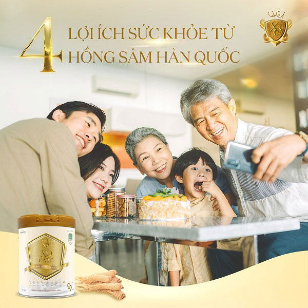 Sữa bột XO Care lon 800g dinh dưỡng cho người lớn