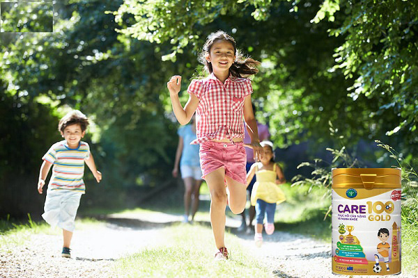 Sữa Care 100 Pedia 1+ cho trẻ biếng ăn 1-2 tuổi lon 850g
