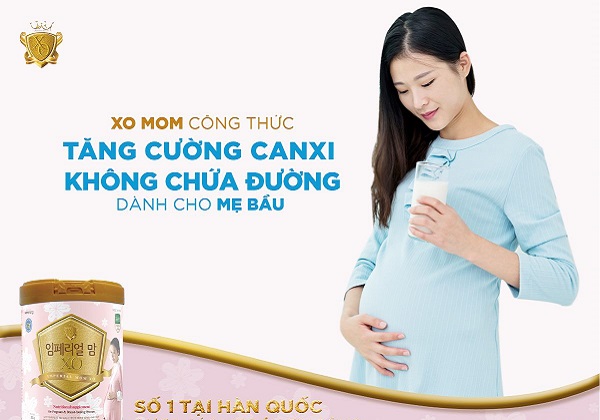 Sữa cho mẹ mang thai XO Mom Namyang Hàn Quốc lon 800g
