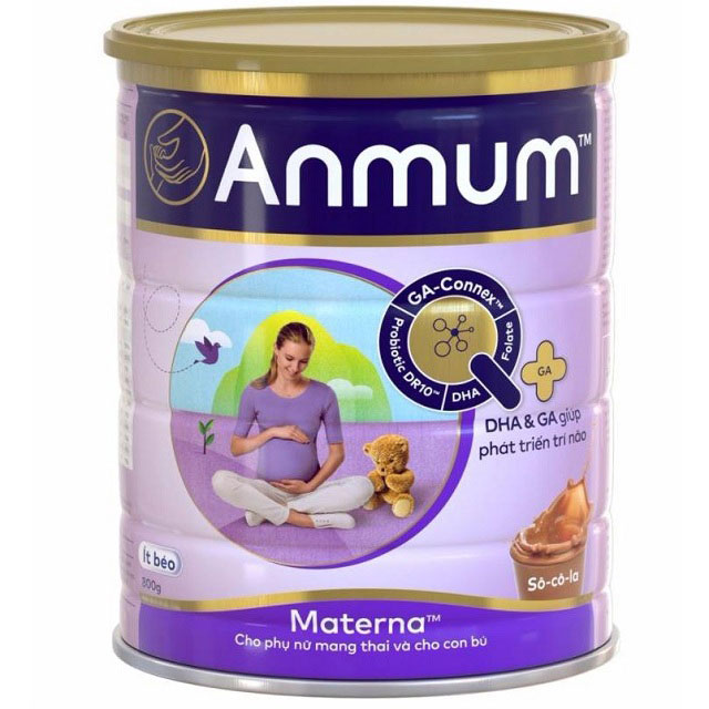 Sữa cho mẹ mang thai Anmum Materna hương Socola lon 800g