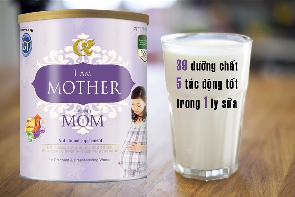 Sữa cho mẹ mang thai I Am Mother Mom Hàn Quốc lon 800g 