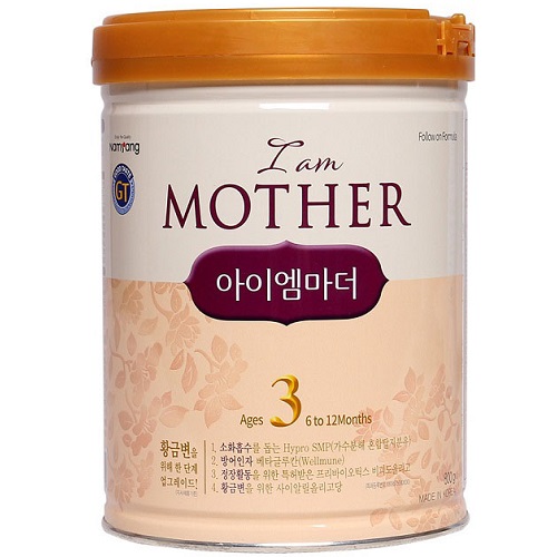 Sữa I am Mother 3 lon 800g cho trẻ 6-12 tháng