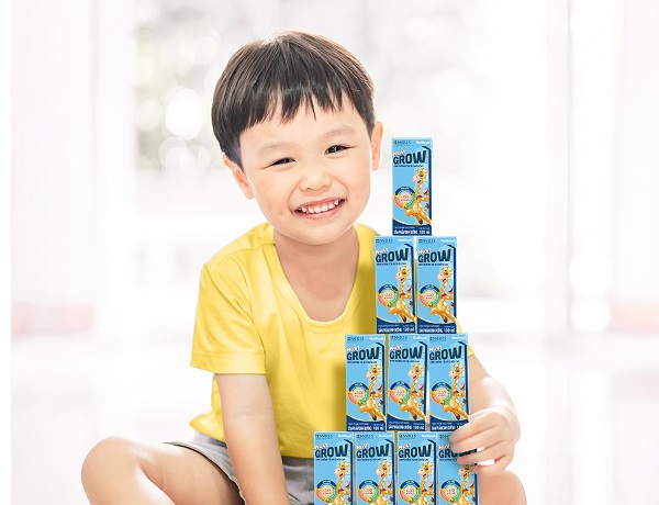 Sữa bột pha sẵn Nuvi Grow hộp 180ml tăng chiều cao