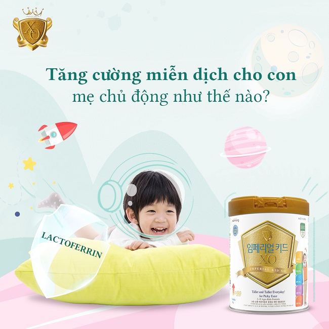Sữa XO Kid Hàn Quốc lon 800g cho trẻ 2-15 tuổi