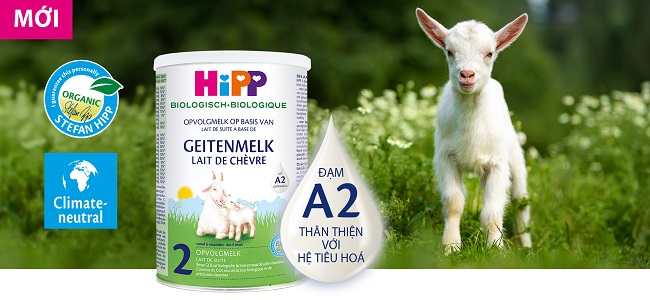Sữa Dê Hipp Organic số 3 400g cho trẻ từ 1 tuổi