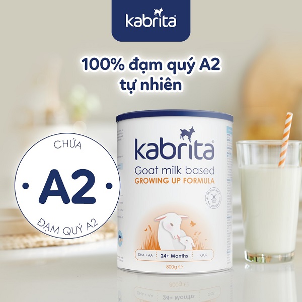 Sữa dê Kabrita số 1 lon 800g cho trẻ 0-12 tháng