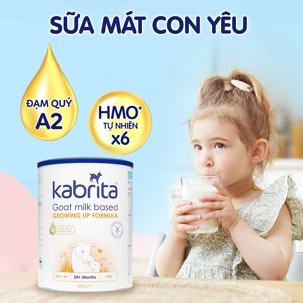 Sữa dê Kabrita số 1 lon 800g cho trẻ 0-12 tháng