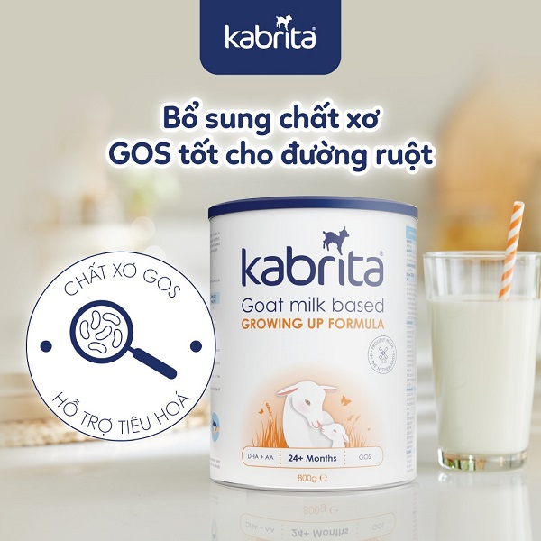 Sữa dê Kabrita số 3 lon 800g cho trẻ từ 24 tháng