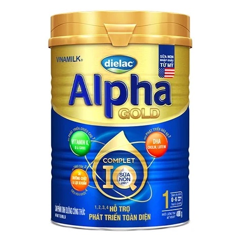 sữa dielac alpha gold số 1 lon 400g