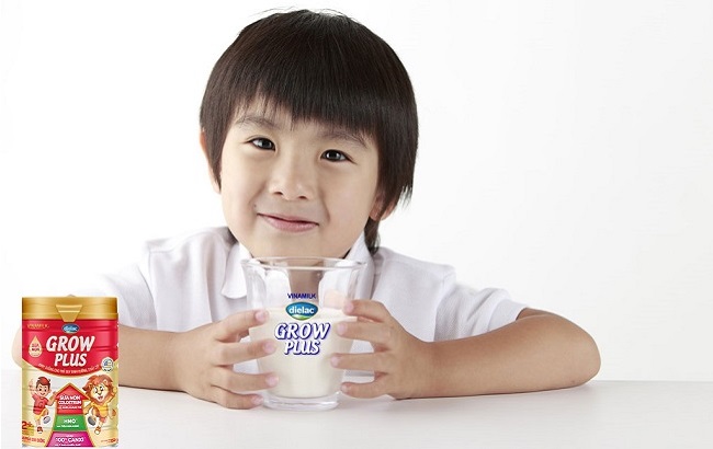 Sữa Dielac Grow Plus 2+ lon 850g cho trẻ 2-10 tuổi