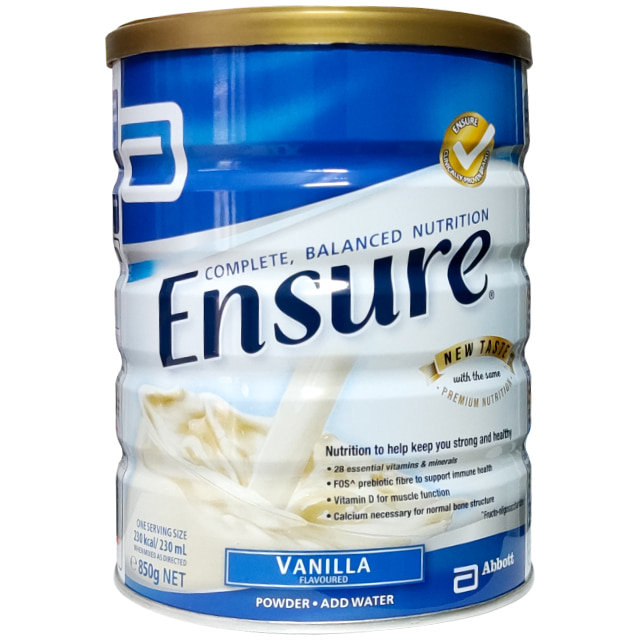 Sữa Ensure Úc 850g cho người lớn tuổi