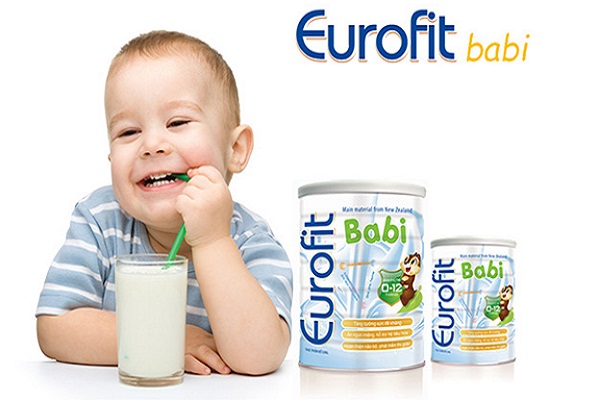 Sữa Eurofit Babi dành cho trẻ 0-12 tháng lon 400g