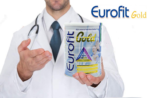 Sữa Eurofit Gold lon 900g dinh dưỡng cho người lớn tuổi