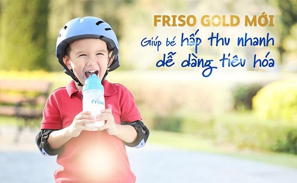 Sữa Friso Gold 4 lon 850g cho bé 2-6 tuổi
