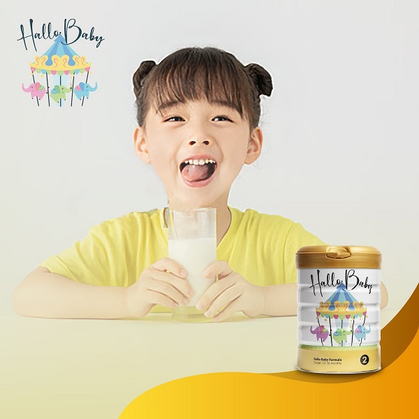 Sữa Hallo Baby số 3 lon 800g trẻ từ 24 tháng
