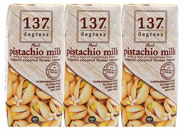 Sữa hạt dẻ cười nguyên chất 137 Degrees hộp 180ml