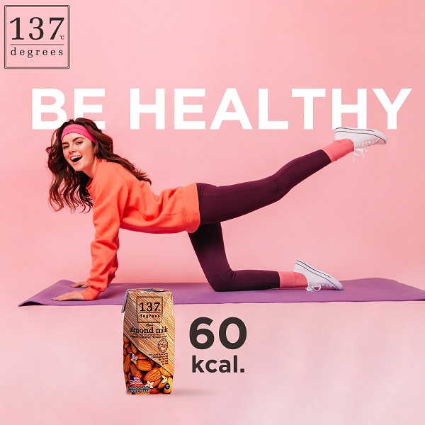 Sữa hạt hạnh nhân không đường 137 Degrees hộp 180ml