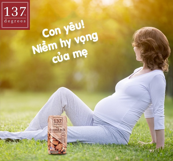 Sữa hạt hạnh nhân không đường 137 Degrees hộp 180ml