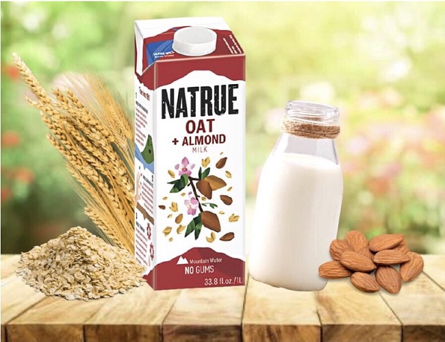 Sữa hạnh nhân yến mạch Natrue Oat Almond drink hộp 1 Lít