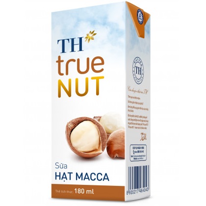sữa hạt Macca Th true Nut hộp 180ml