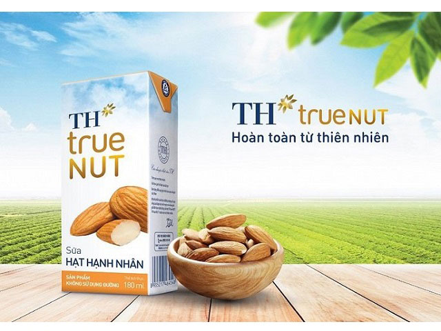 Sữa TH True Nut Hạnh Nhân Hộp 180ml