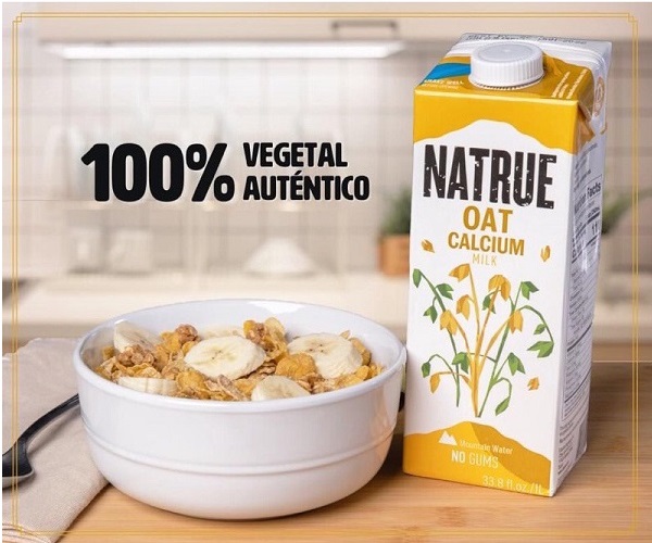 Sữa hạt Natrue Oat Calcium yến mạch canxi hộp 1 Lít