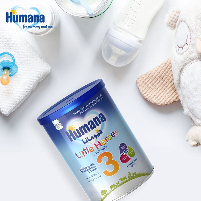 Sữa Humana Gold Plus No.  3 hộp 650g cho trẻ từ 2 tuổi