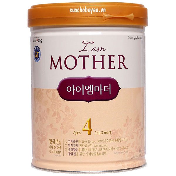 Sữa I am Mother số 4 lon 800g cho trẻ từ 1-3 tuổi