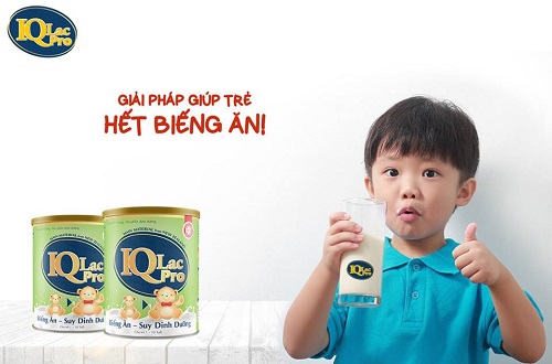 Sữa IQlac Pro Biếng Ăn suy dinh dưỡng hộp 900g