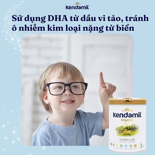 Sữa Kendamil Organic số 2 lon 800g trẻ 6-12 tháng